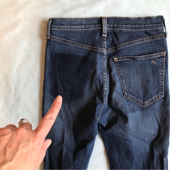 Rag & Bone Raw Edge Denim Jeans - Picture 3 of 7